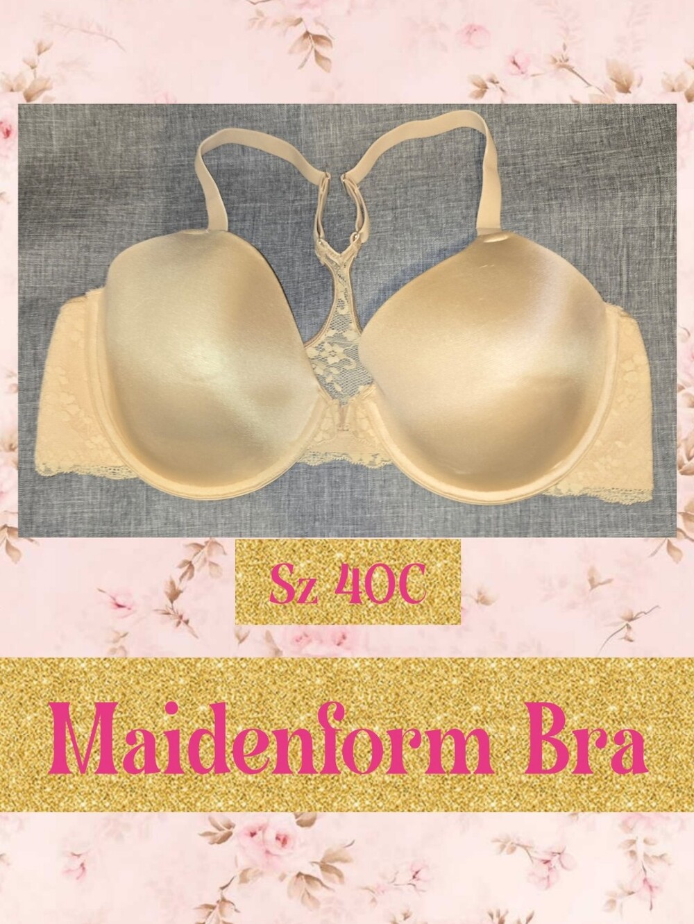 Maidenform Women's Bra - Nude (40C)